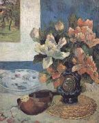 Still Life with Mandolin (mk06) Paul Gauguin